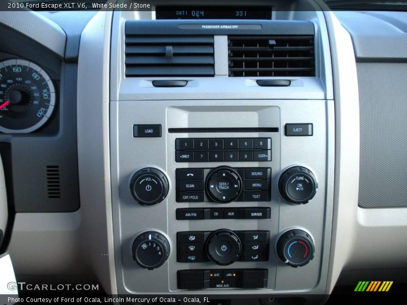 White Suede / Stone 2010 Ford Escape XLT V6