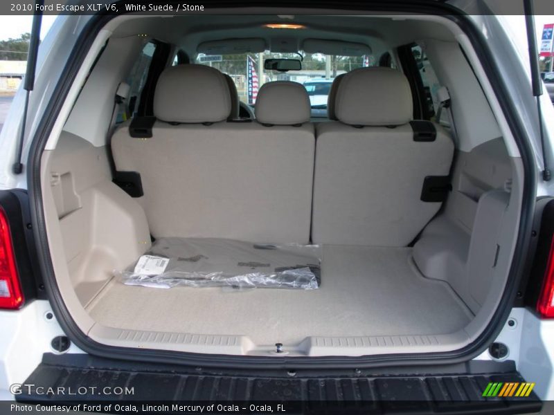 White Suede / Stone 2010 Ford Escape XLT V6