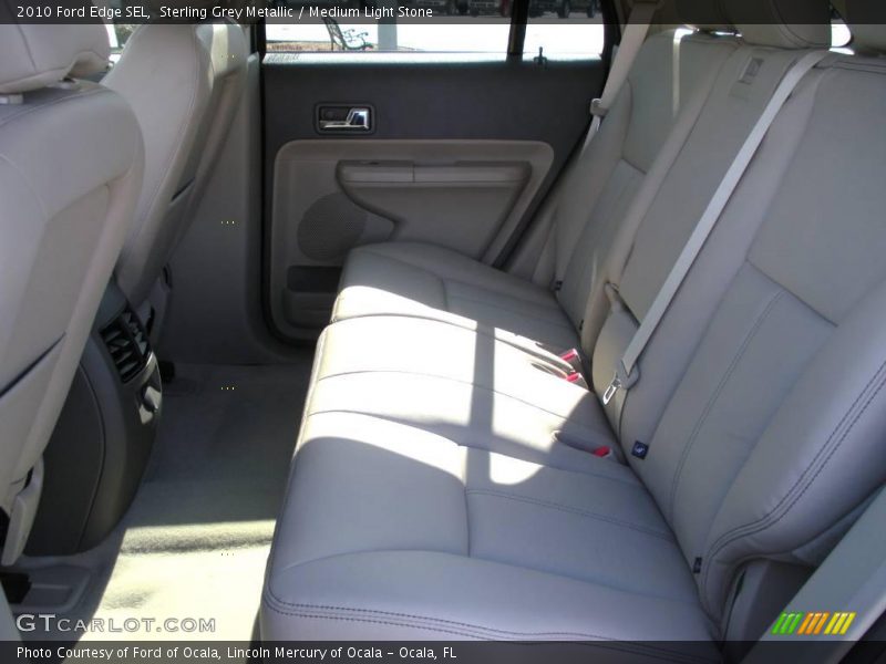 Sterling Grey Metallic / Medium Light Stone 2010 Ford Edge SEL