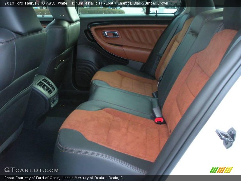 Rear Seat of 2010 Taurus SHO AWD