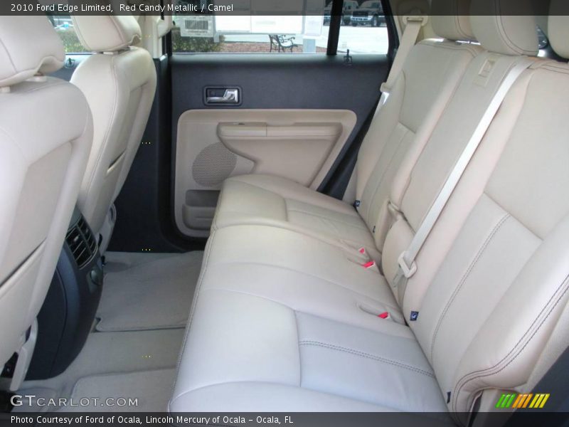 Red Candy Metallic / Camel 2010 Ford Edge Limited