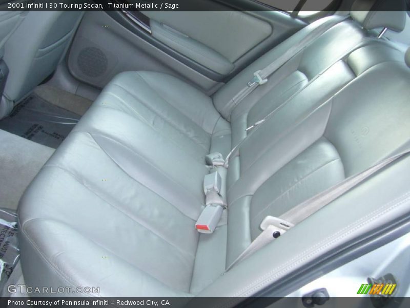 Titanium Metallic / Sage 2001 Infiniti I 30 Touring Sedan