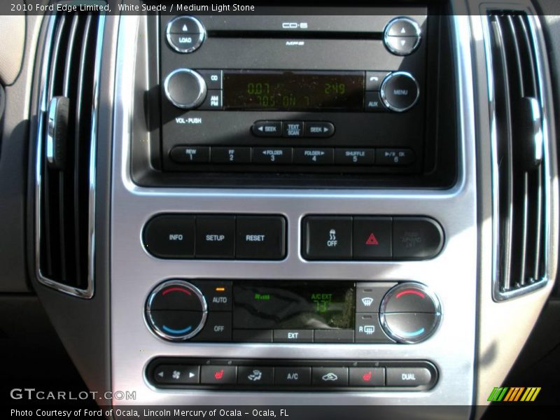 White Suede / Medium Light Stone 2010 Ford Edge Limited