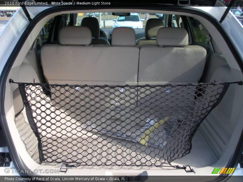 White Suede / Medium Light Stone 2010 Ford Edge Limited