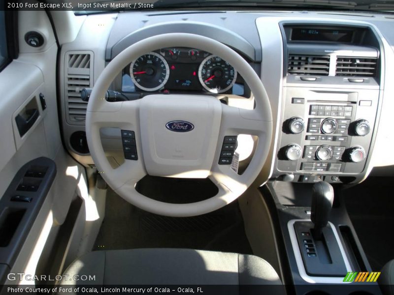 Ingot Silver Metallic / Stone 2010 Ford Escape XLS
