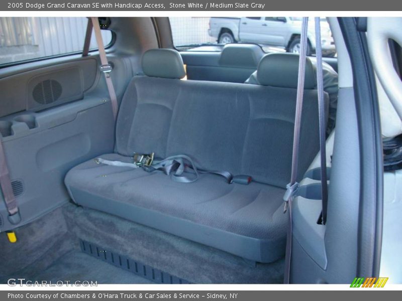 Stone White / Medium Slate Gray 2005 Dodge Grand Caravan SE with Handicap Access