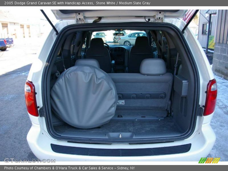 Stone White / Medium Slate Gray 2005 Dodge Grand Caravan SE with Handicap Access