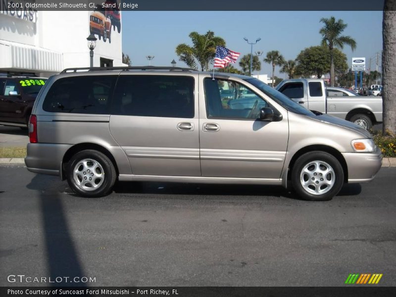 Sand / Beige 2001 Oldsmobile Silhouette GL
