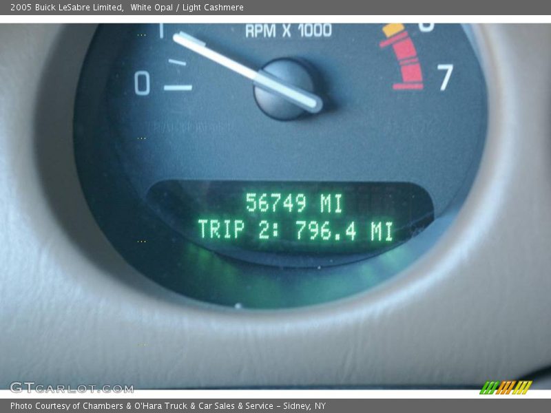 White Opal / Light Cashmere 2005 Buick LeSabre Limited