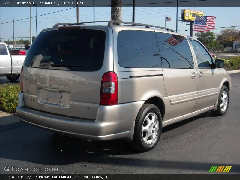 Sand / Beige 2001 Oldsmobile Silhouette GL