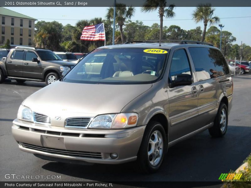 Sand / Beige 2001 Oldsmobile Silhouette GL