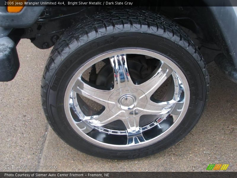 Bright Silver Metallic / Dark Slate Gray 2006 Jeep Wrangler Unlimited 4x4