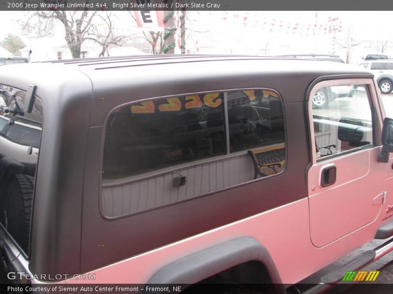 Bright Silver Metallic / Dark Slate Gray 2006 Jeep Wrangler Unlimited 4x4