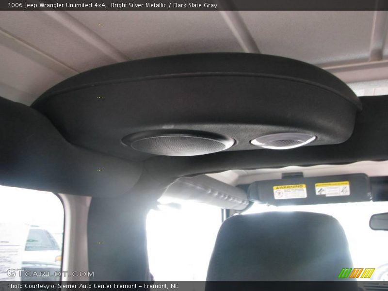 Bright Silver Metallic / Dark Slate Gray 2006 Jeep Wrangler Unlimited 4x4