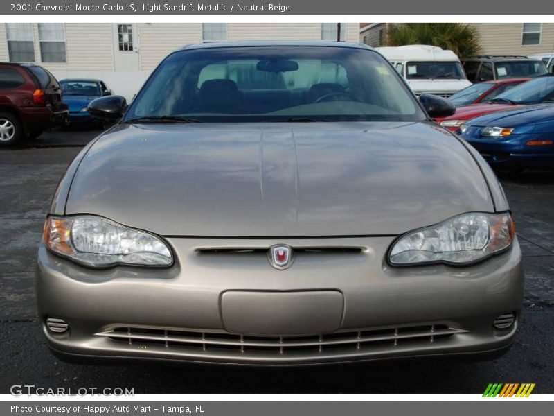 Light Sandrift Metallic / Neutral Beige 2001 Chevrolet Monte Carlo LS