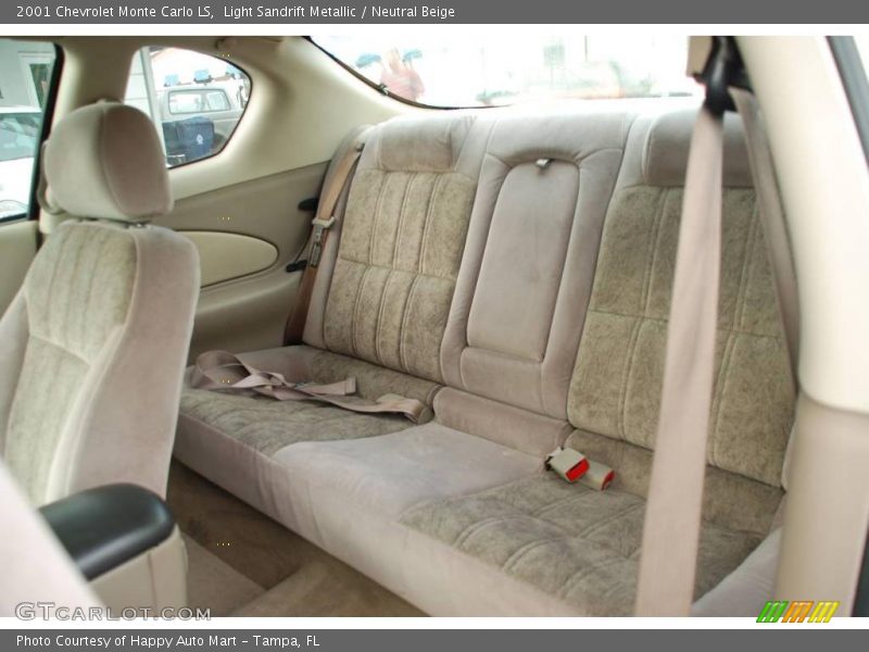 Light Sandrift Metallic / Neutral Beige 2001 Chevrolet Monte Carlo LS