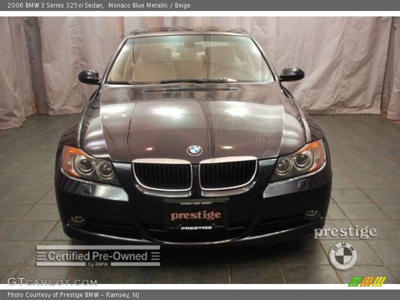 Monaco Blue Metallic / Beige 2006 BMW 3 Series 325xi Sedan