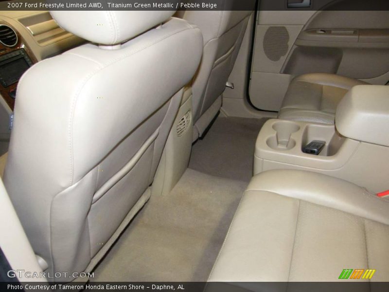 Titanium Green Metallic / Pebble Beige 2007 Ford Freestyle Limited AWD
