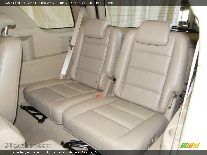 Titanium Green Metallic / Pebble Beige 2007 Ford Freestyle Limited AWD