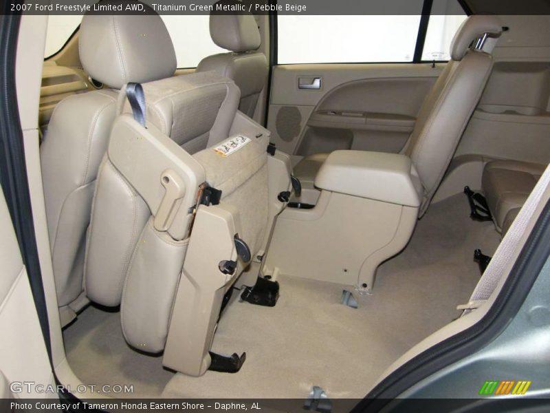 Titanium Green Metallic / Pebble Beige 2007 Ford Freestyle Limited AWD