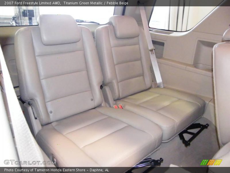 Titanium Green Metallic / Pebble Beige 2007 Ford Freestyle Limited AWD