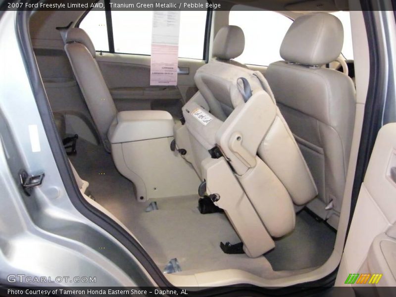 Titanium Green Metallic / Pebble Beige 2007 Ford Freestyle Limited AWD