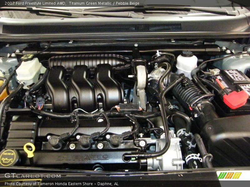 Titanium Green Metallic / Pebble Beige 2007 Ford Freestyle Limited AWD