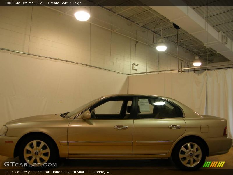 Cream Gold / Beige 2006 Kia Optima LX V6