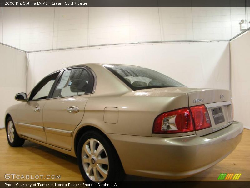 Cream Gold / Beige 2006 Kia Optima LX V6