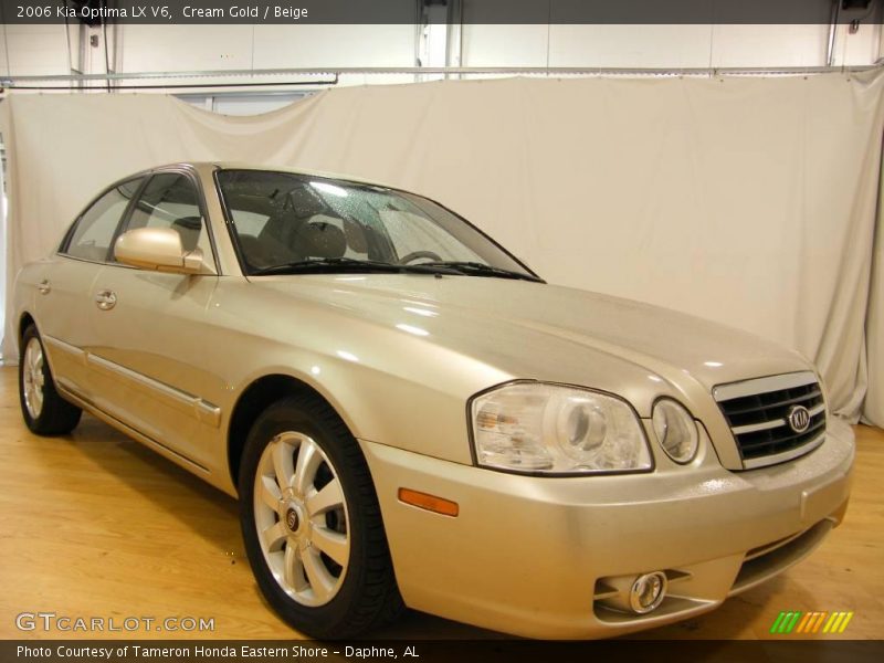 Cream Gold / Beige 2006 Kia Optima LX V6