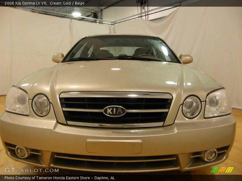 Cream Gold / Beige 2006 Kia Optima LX V6