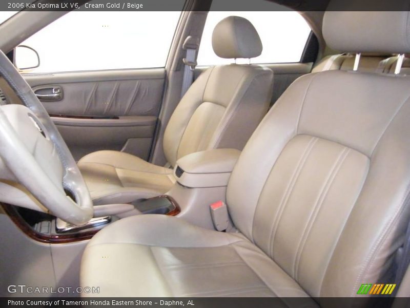 Cream Gold / Beige 2006 Kia Optima LX V6