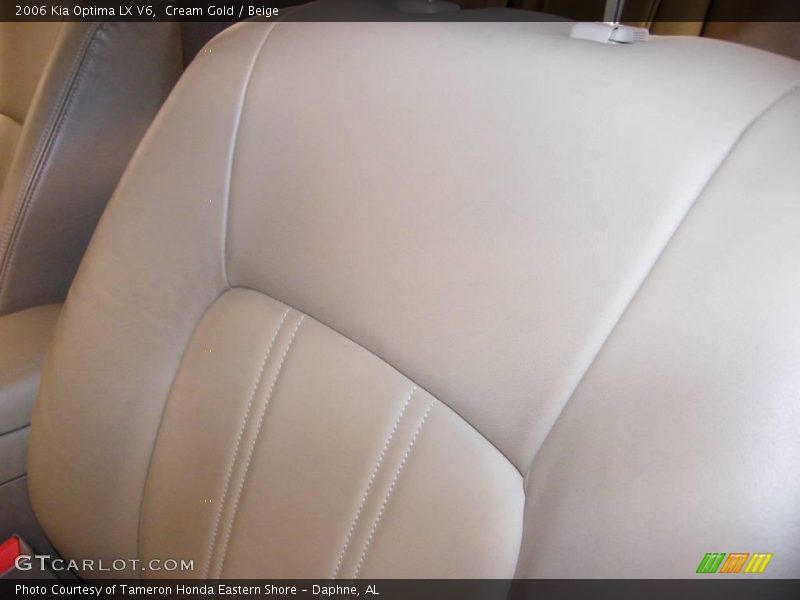 Cream Gold / Beige 2006 Kia Optima LX V6
