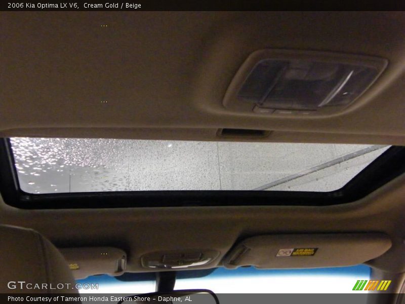 Cream Gold / Beige 2006 Kia Optima LX V6