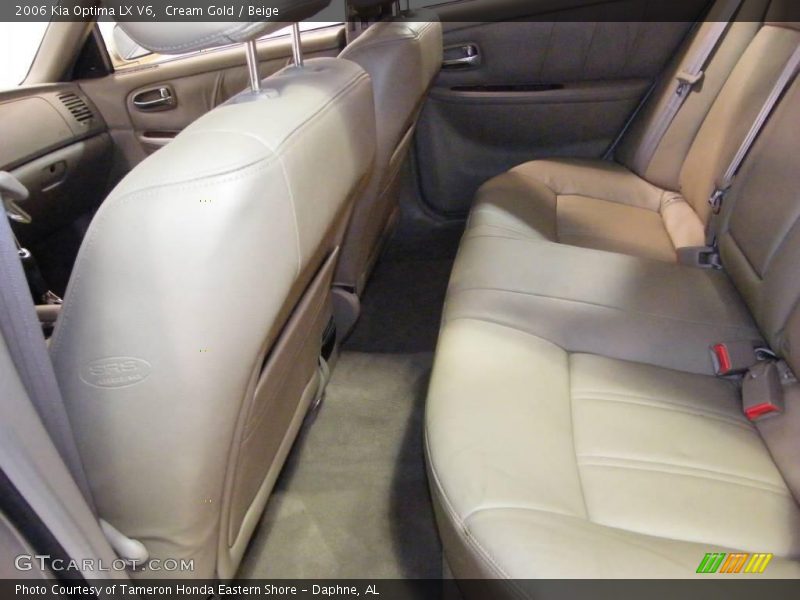 Cream Gold / Beige 2006 Kia Optima LX V6