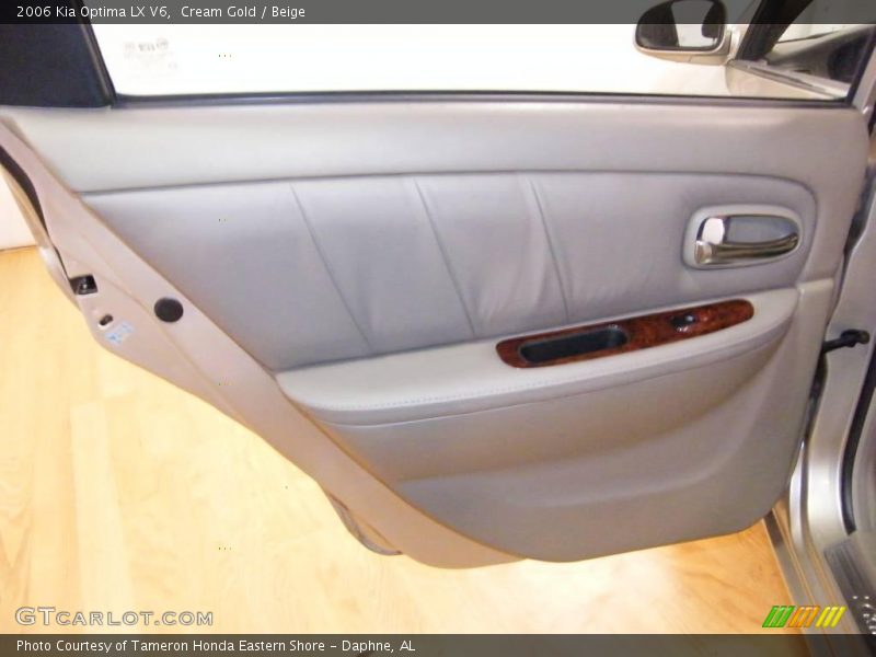 Cream Gold / Beige 2006 Kia Optima LX V6