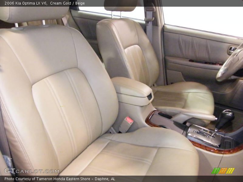 Cream Gold / Beige 2006 Kia Optima LX V6