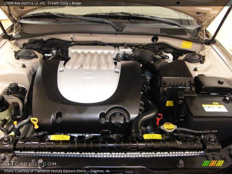 Cream Gold / Beige 2006 Kia Optima LX V6