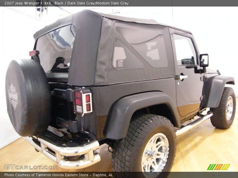 Black / Dark Slate Gray/Medium Slate Gray 2007 Jeep Wrangler X 4x4