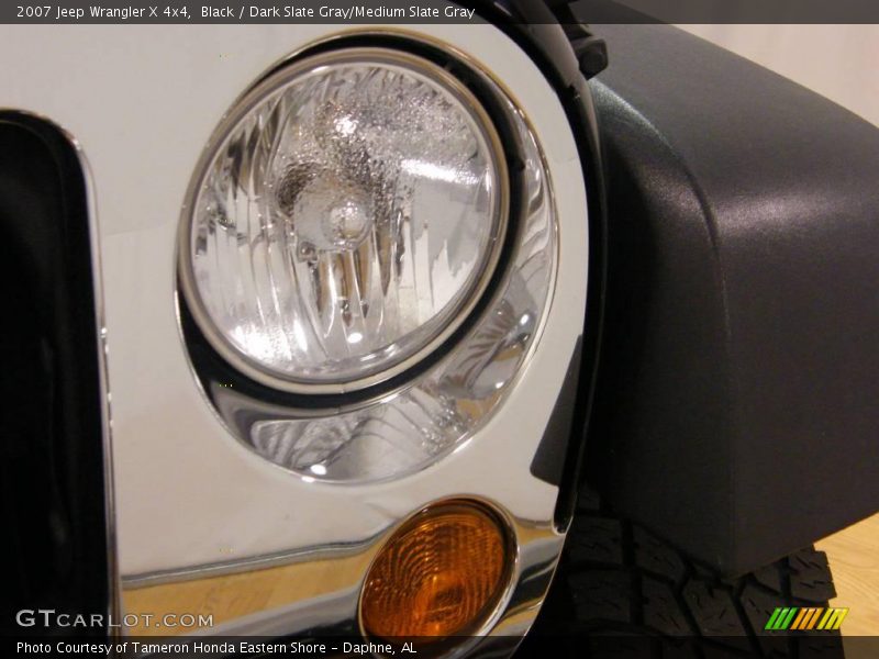 Black / Dark Slate Gray/Medium Slate Gray 2007 Jeep Wrangler X 4x4