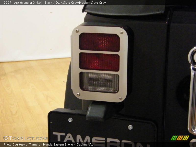 Black / Dark Slate Gray/Medium Slate Gray 2007 Jeep Wrangler X 4x4