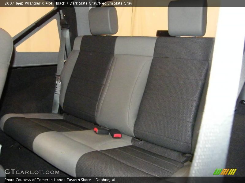 Black / Dark Slate Gray/Medium Slate Gray 2007 Jeep Wrangler X 4x4
