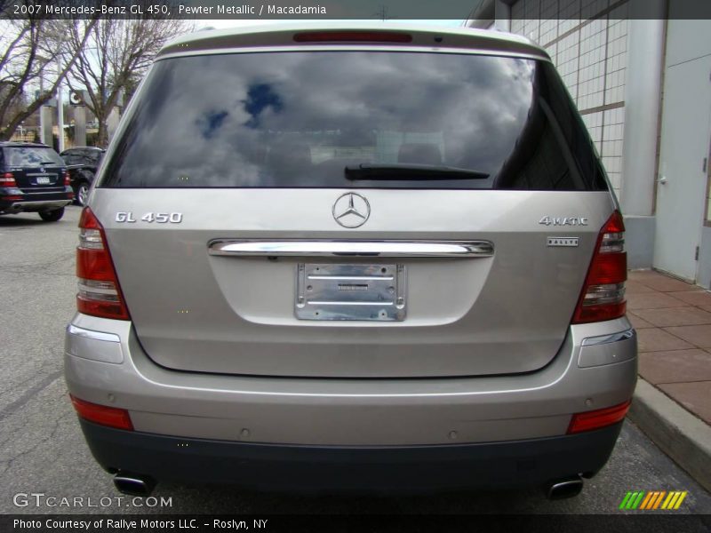 Pewter Metallic / Macadamia 2007 Mercedes-Benz GL 450