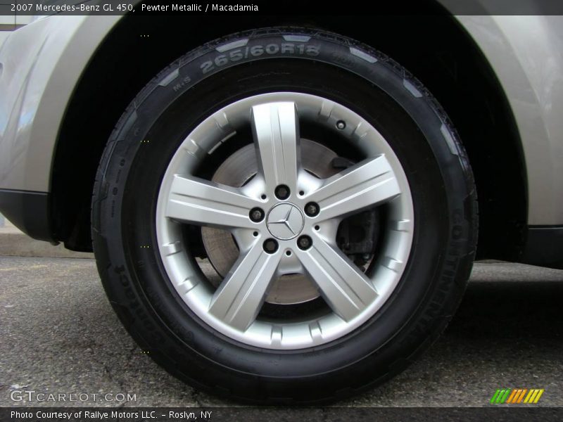 Pewter Metallic / Macadamia 2007 Mercedes-Benz GL 450