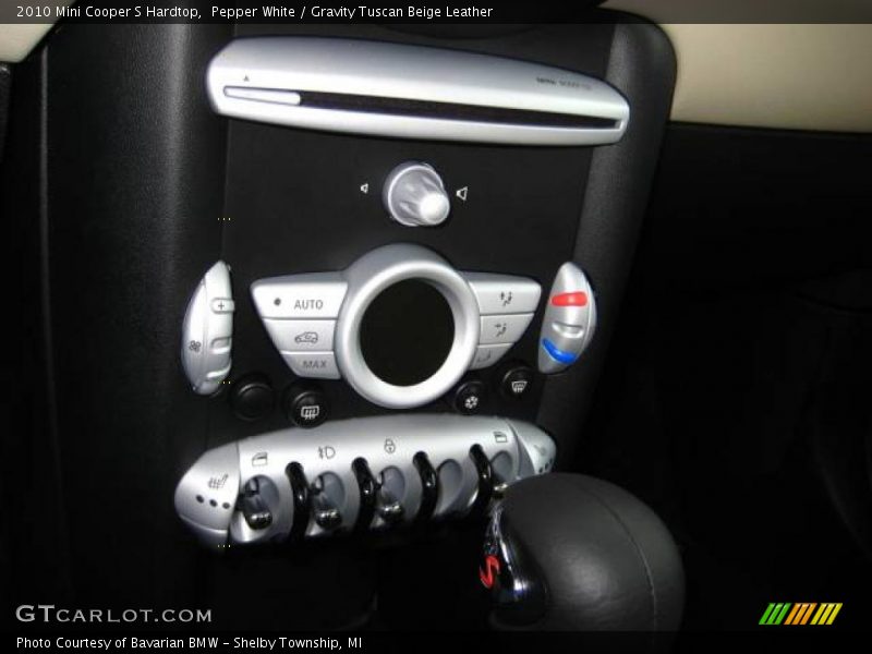 Pepper White / Gravity Tuscan Beige Leather 2010 Mini Cooper S Hardtop