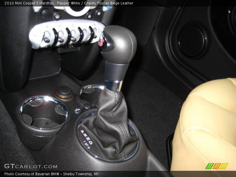 Pepper White / Gravity Tuscan Beige Leather 2010 Mini Cooper S Hardtop