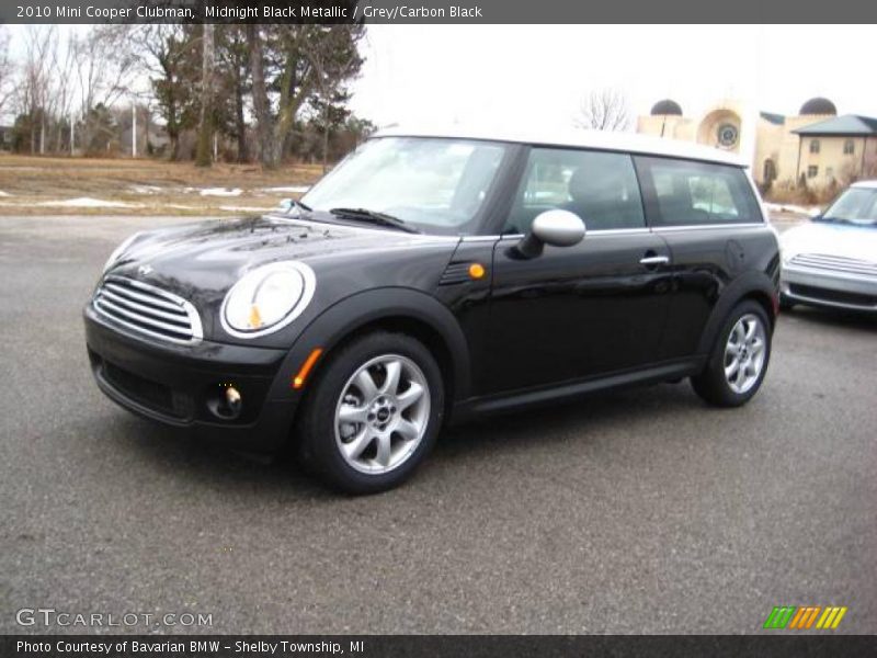 Midnight Black Metallic / Grey/Carbon Black 2010 Mini Cooper Clubman