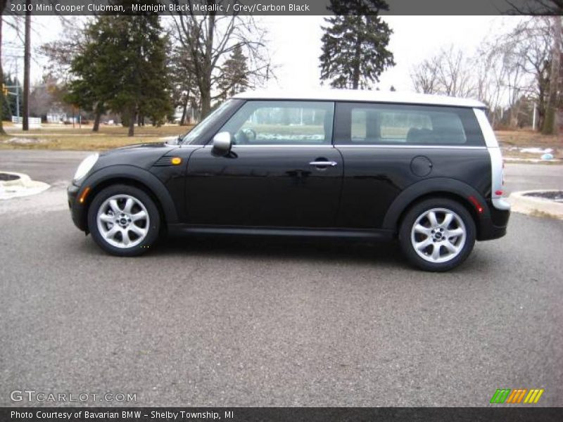 Midnight Black Metallic / Grey/Carbon Black 2010 Mini Cooper Clubman