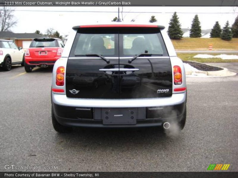 Midnight Black Metallic / Grey/Carbon Black 2010 Mini Cooper Clubman