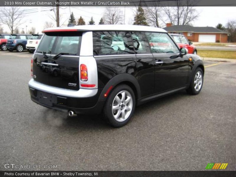Midnight Black Metallic / Grey/Carbon Black 2010 Mini Cooper Clubman